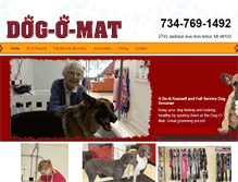Tablet Screenshot of dog-o-mat.com